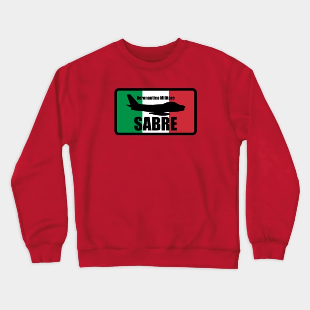 Italian F-86 Sabre Crewneck Sweatshirt by TCP